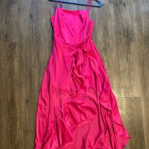 SHOW ME YOUR MUMU hot pink dress
